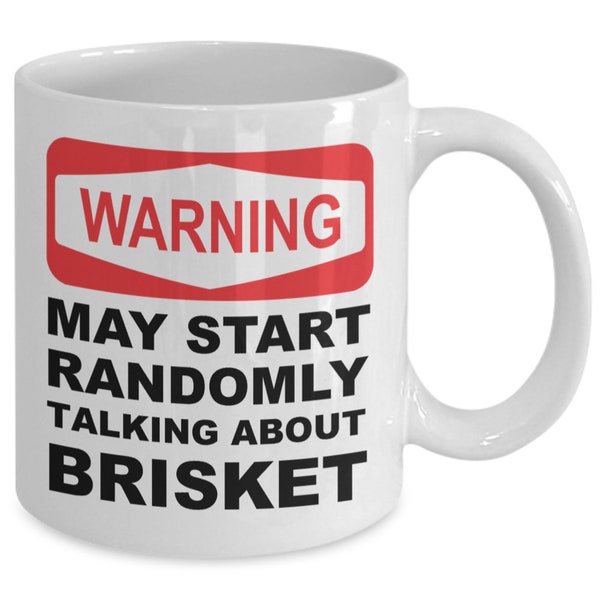 Brisket / Funny Brisket Mug / Meat Lover Gift / BBQ Mug / Texas BBQ / Carolina BBG