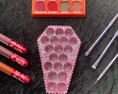 One off pink coffin lipstick holder