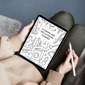 Digitaler Entrümpelungs- & Reinigungsplaner, Digitaler Planer, Reinigungsplaner, Entrümpelungsplaner, Challenge Planer, Geschenk für Planer