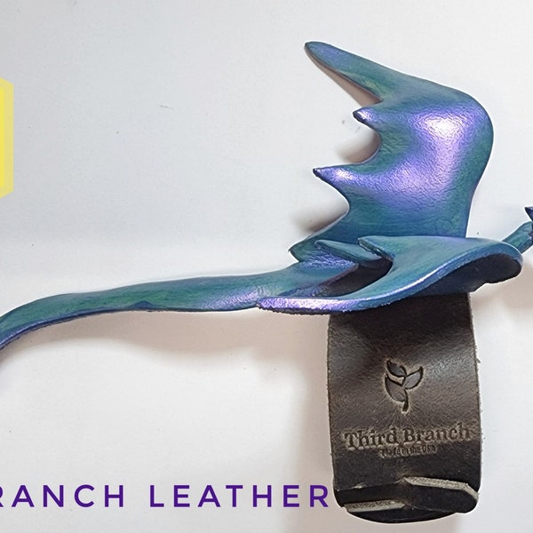 Pet Dragon - Leather DIY - Pdf Download - Video Tutorial