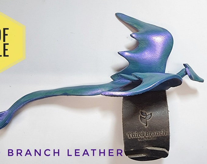 Pet Dragon - Leather DIY - Pdf Download - Video Tutorial