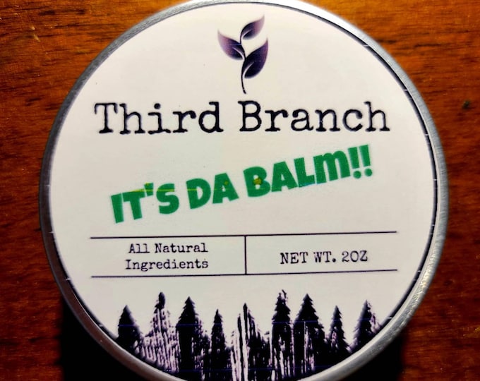 Third Branch Leather Balm- It's Da Balm