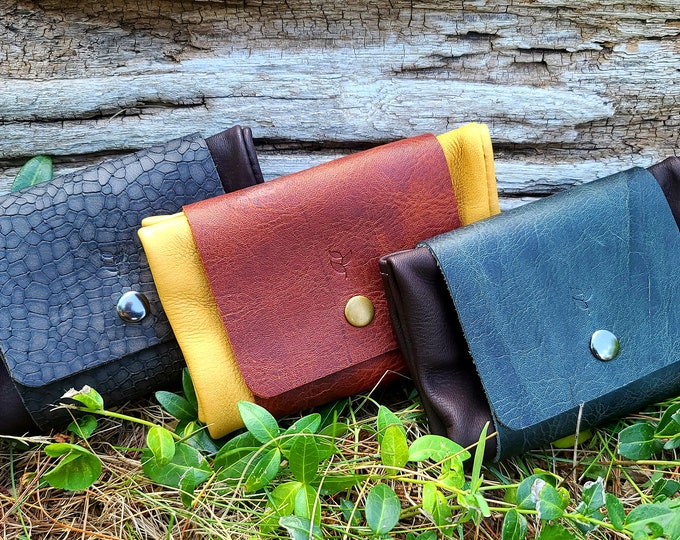 Leather Foraging Hip Pouch - A Bushcraft Necessity!