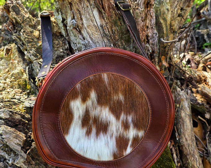 Hair-on Western Canteen Bag