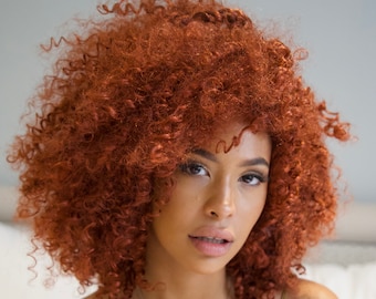 red ginger wig