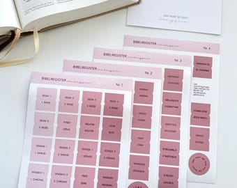 Bible Index | Shades of Pink