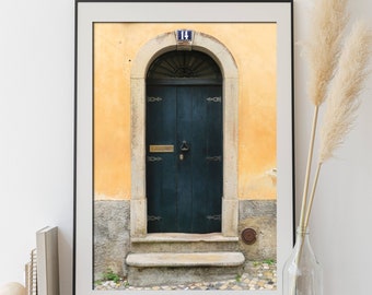 Sintra Architecture, DIGITAL DOWNLOAD, Door Photo, Original Print, Portugal