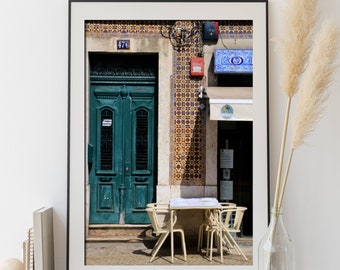 City of Porto, DIGITAL DOWNLOAD, Door Photo, Original Print, Portugal