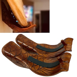 Surfboard Wall Rack Mounts | Proudly display and store your surfboard with these unique and handcrafted wood surfboard wall racks.