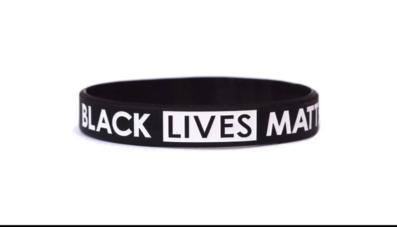 Black Lives Matter Silicone Wristbands Antiracism Unisex Arm Bands Bracelets image 4