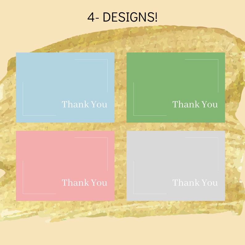 THANK YOU CARDS-Printable Thank You Cards-Thank You Cards Printable-Thank You Card pdf-Thank You Card Set-Printable Cards