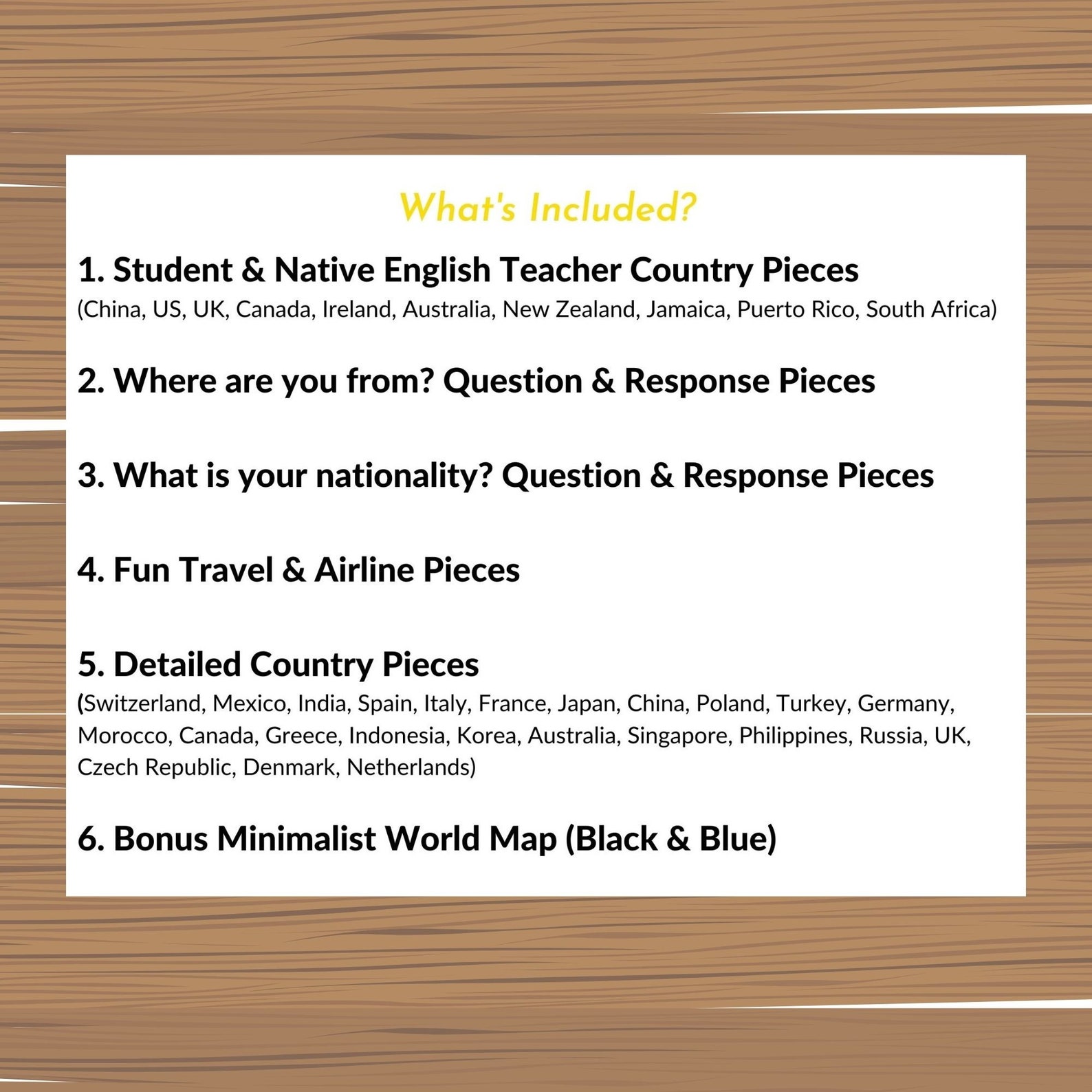 VIPKID Starter Kit, Online ESL Teacher Pack, ESL Props, Vipkid Props ...