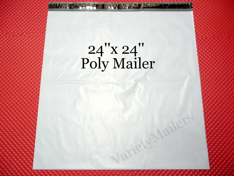 7 Poly Bag Mailers 24x24 Extra Large Selfsealing Shipping Etsy