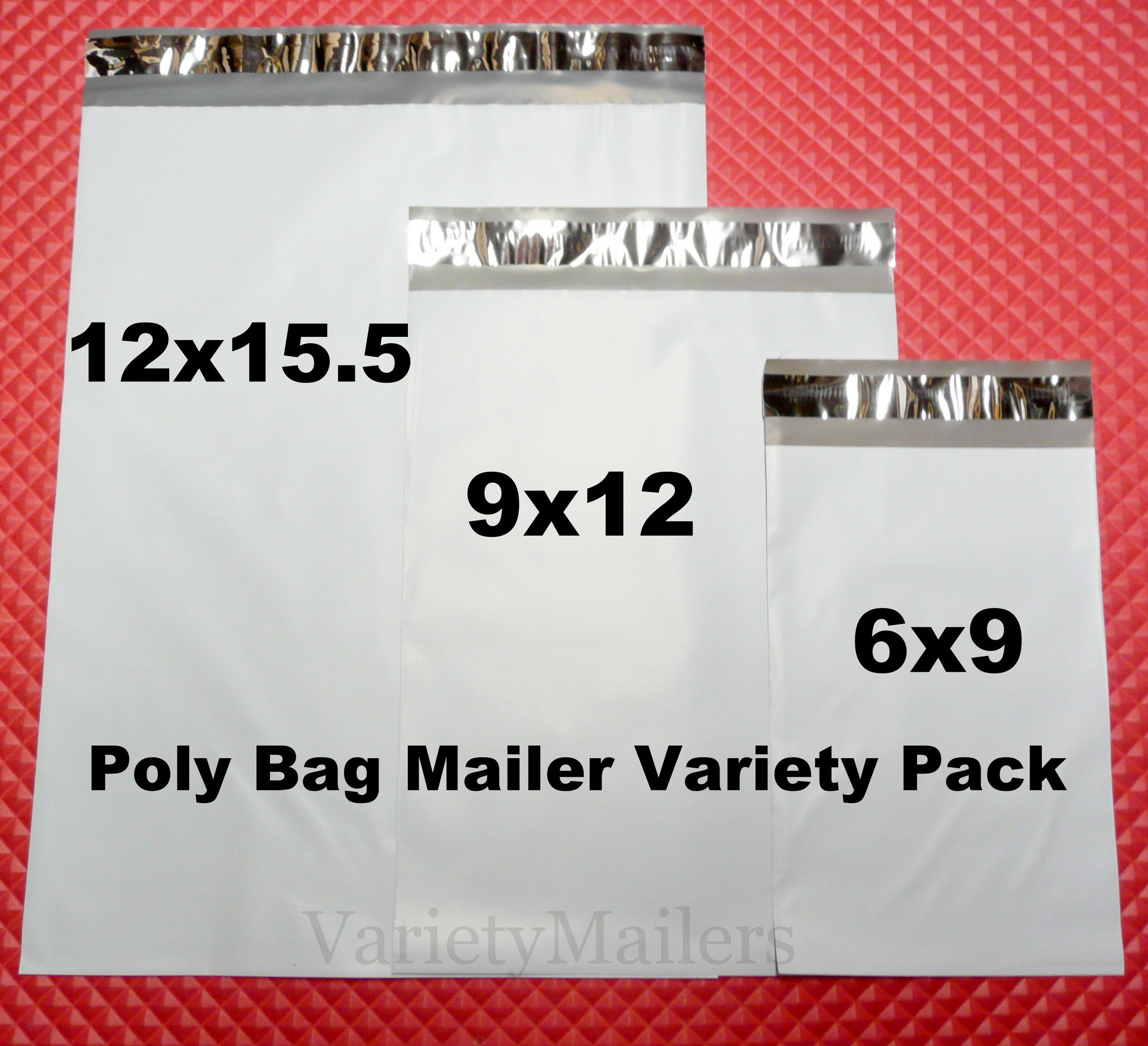 30 Poly Mailer Variety Pack Small Medium Large Sizes Etsy