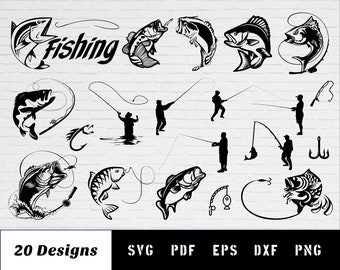 Fish Svg Etsy