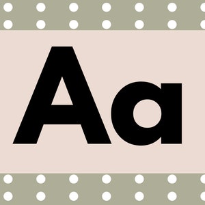 Alphabet Strip