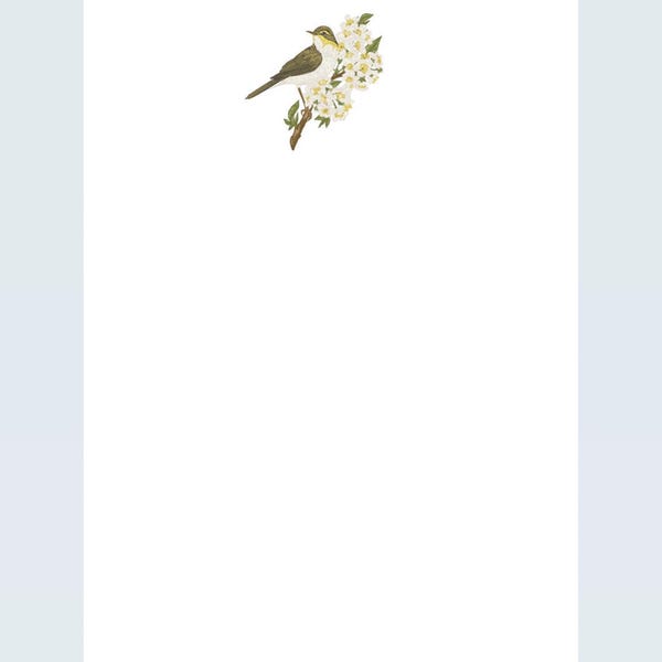 Personalized Bird Notepad 5x7