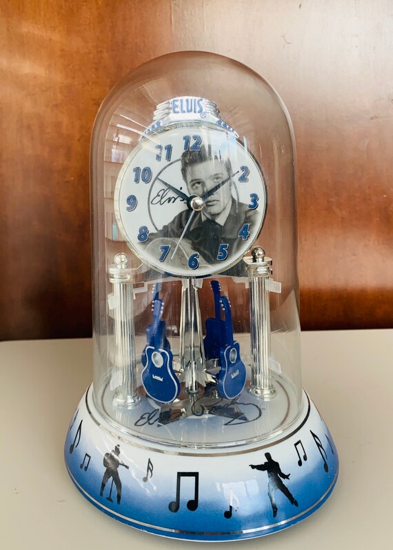 Elvis Presley Anniversary Clock Etsy