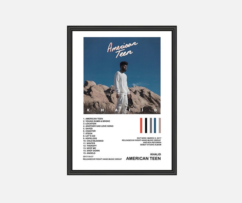 american teen album khalid american teen album khalid