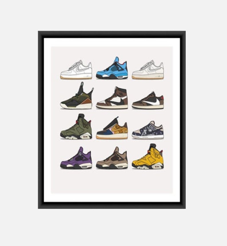 travis scott sneaker collabs