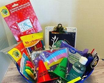 Teacher Gifts | Teacher Survival Kit | Teacher Appreciation | Teacher Gift Basket | End of Year Teacher Gift