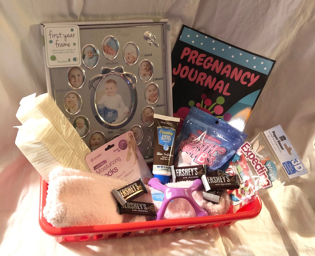 Pregnant Mom Gift Basket New Mom Gift Pregnancy New Baby Momtobe Baby