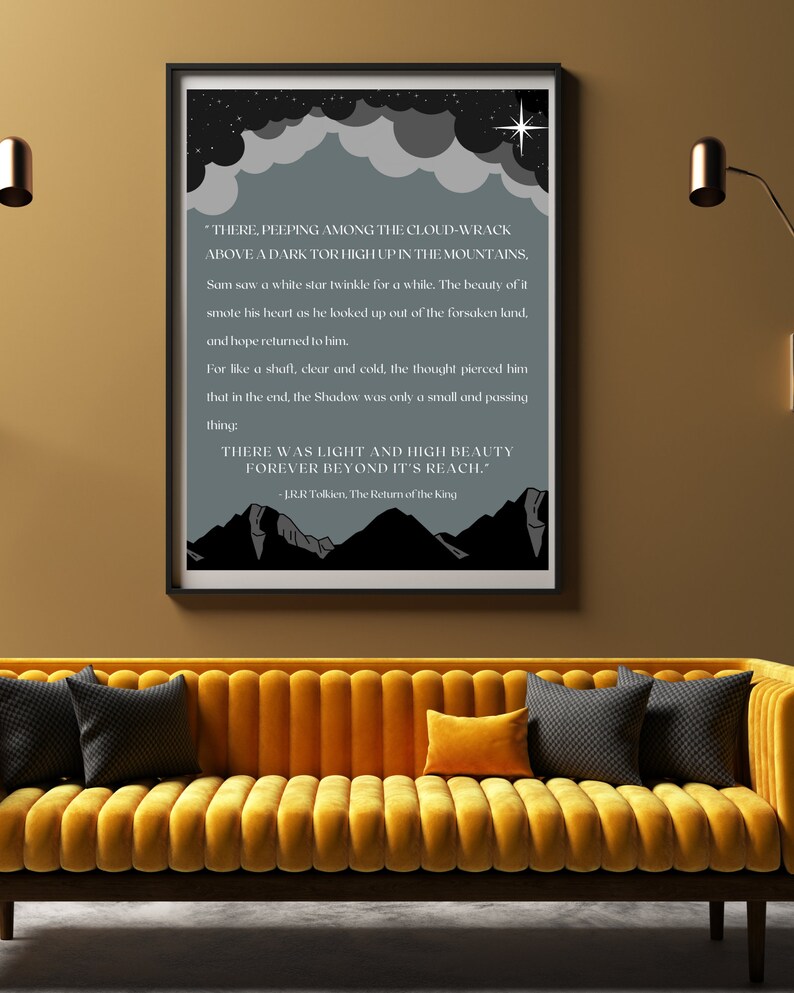 Sam Wise Gamgee Quote Lotr Print Lord of the Rings Quote - Etsy