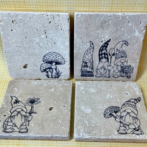 Gnome coasters