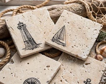 Nautical Stone Coasters