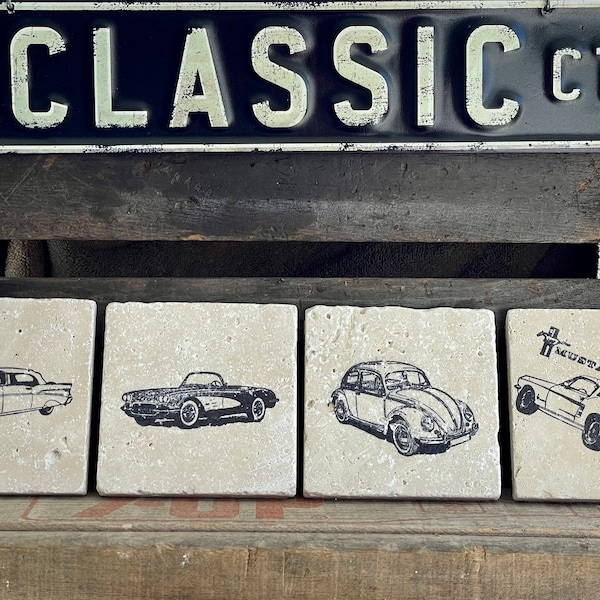 Classic Car Coasters