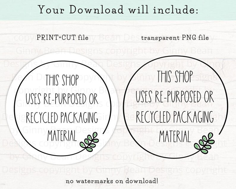 Recycled Packaging Sticker PNG, Recycled Box Labels, Repurposed Mailing