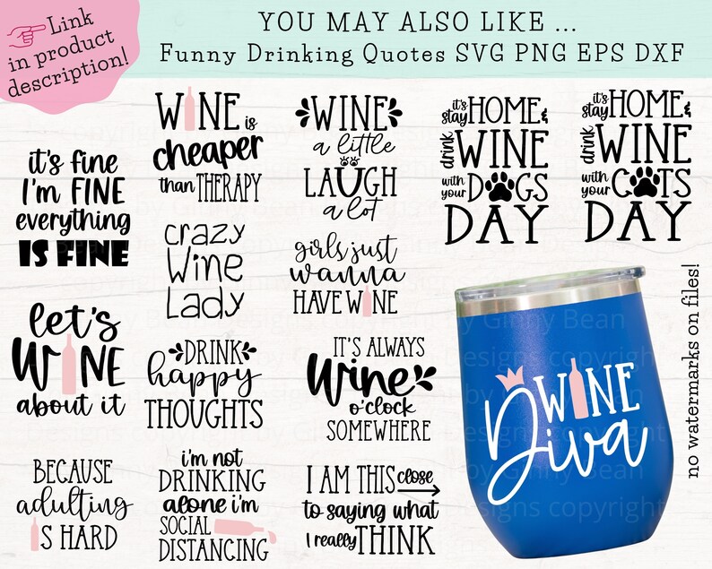 Halloween Wine Quotes SVG Funny Wine SVG Halloween Drinking Etsy