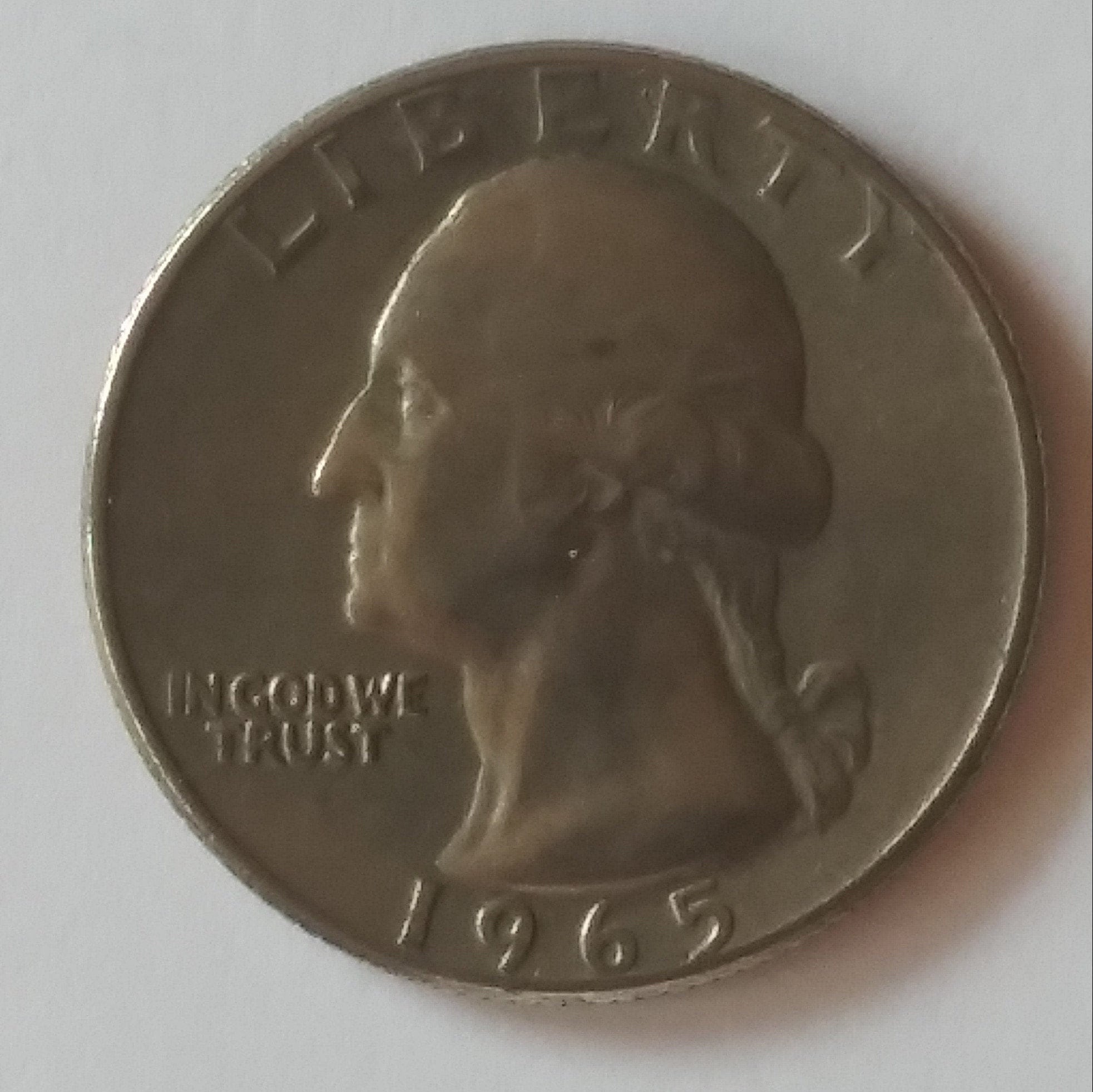 1965 Quarter with Error . Very rare Etsy