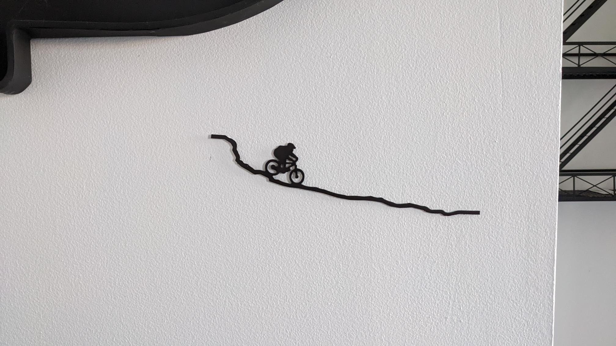 Décoration Murale Vélo de Montagne