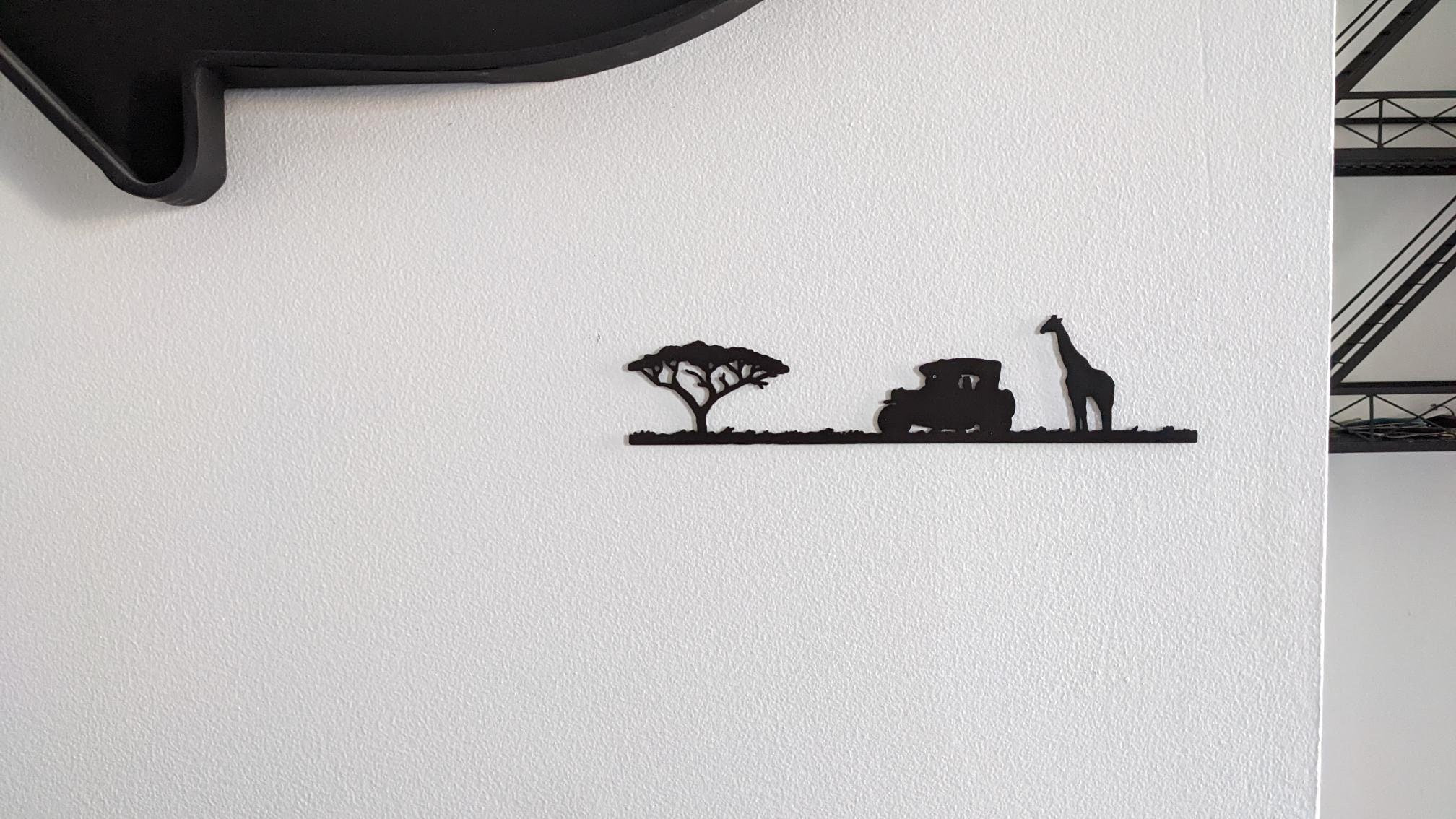 Décoration Murale Tintin Au Congo