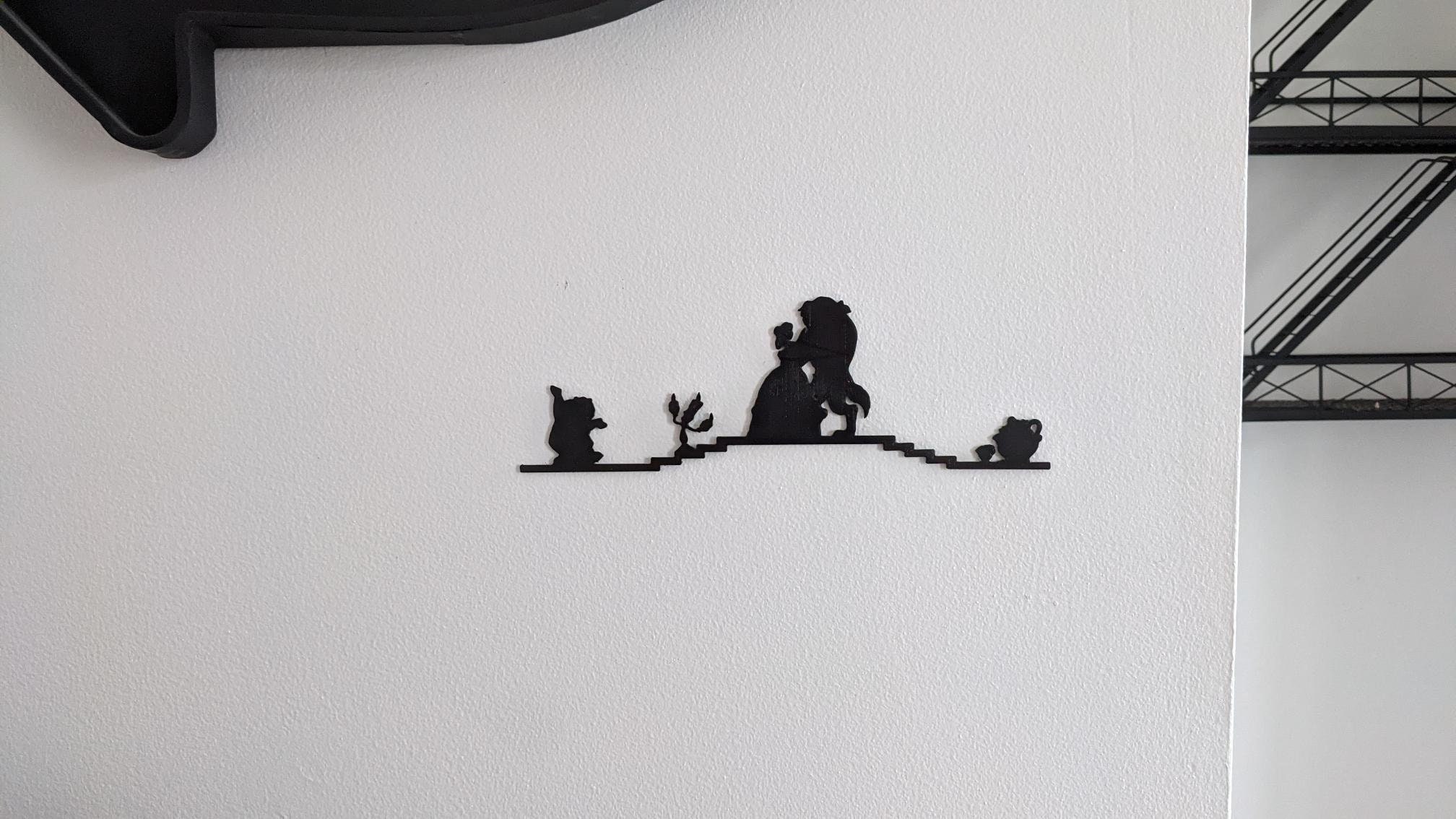 Décoration Murale La Belle et Bête