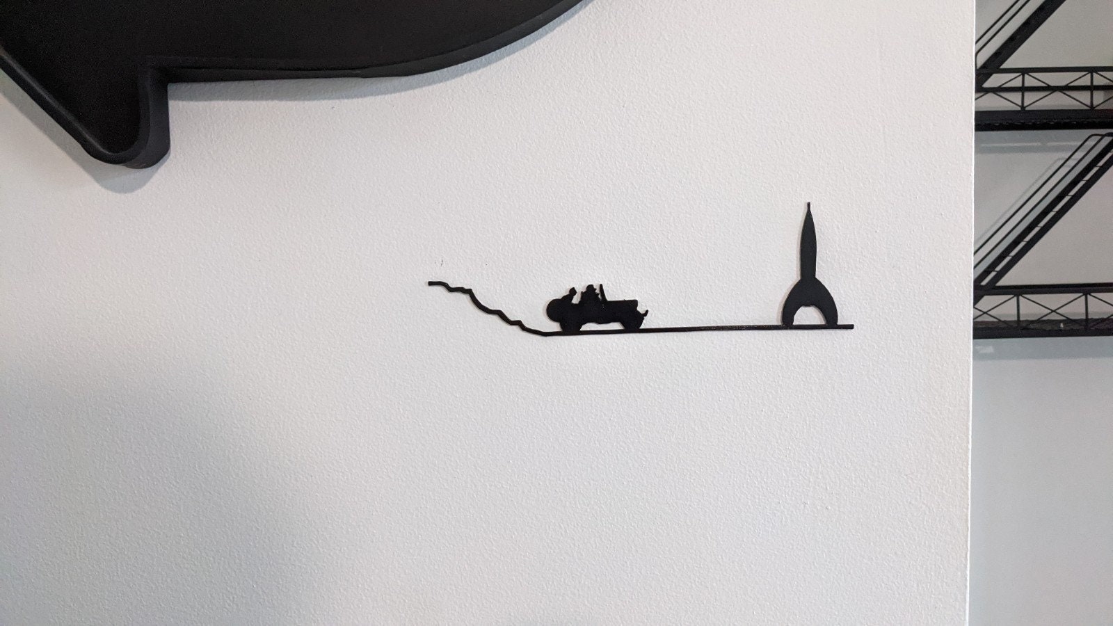 Décoration Murale Tintin Objectif Lune