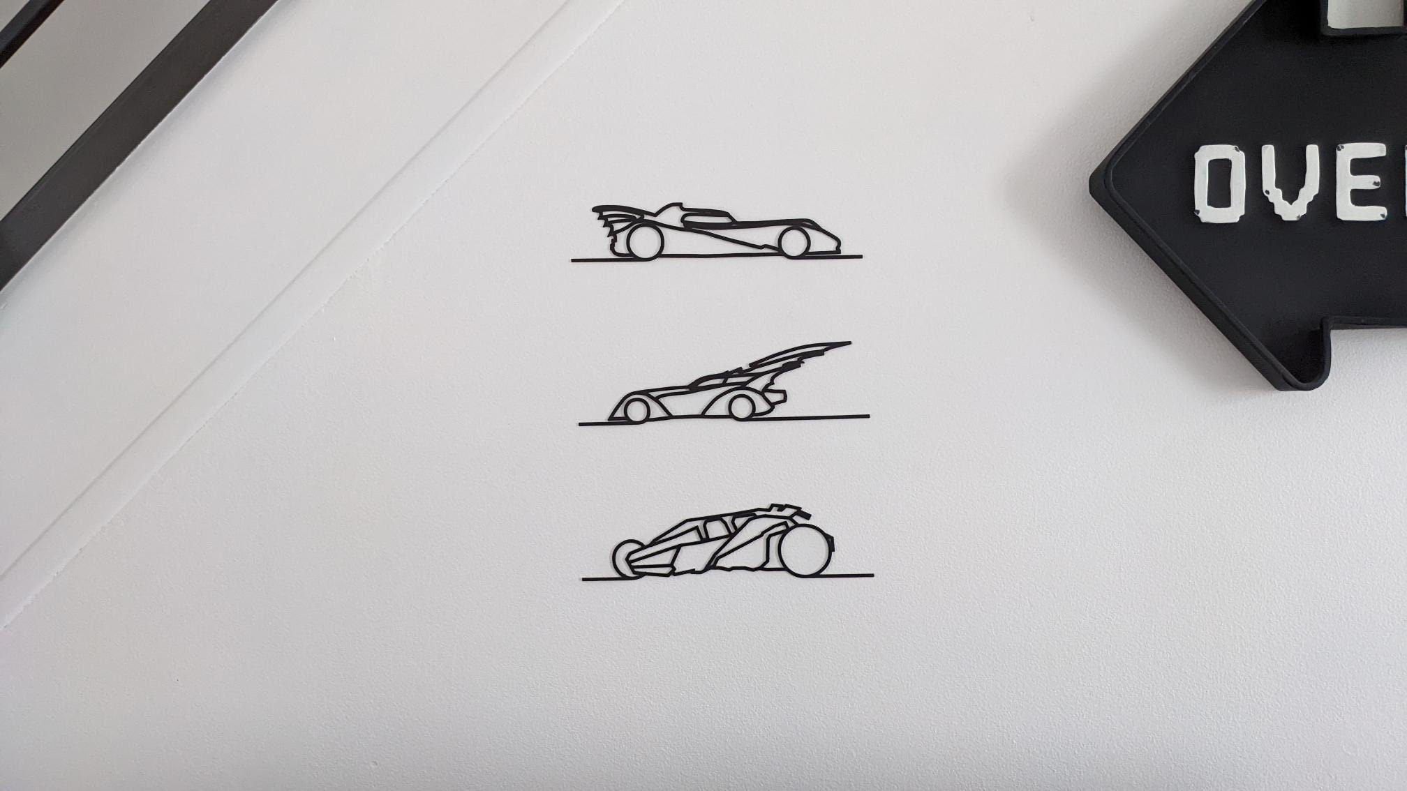 Décoration Murale Batmobile