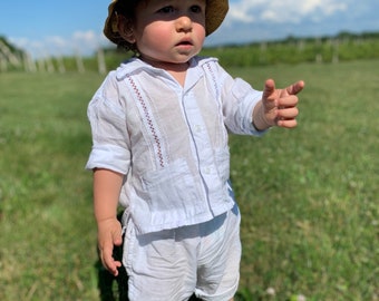 Guayabera Baby Etsy