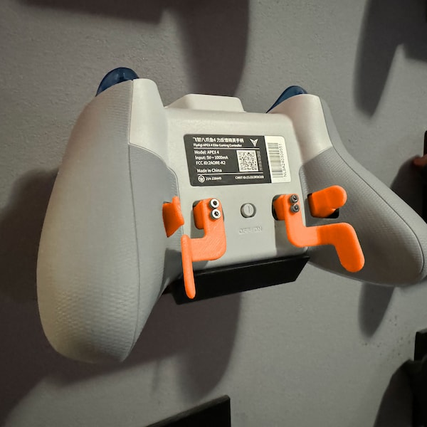 Custom Ergonomic Back Paddles for Flydigi Apex 4 - 3D Printed Controller Mod - Choose Your Color!