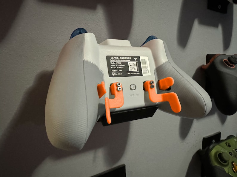 Custom Ergonomic Back Paddles for Flydigi Apex 4 3D Printed Controller Mod Choose Your Color image 1