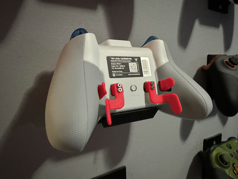 Custom Ergonomic Back Paddles for Flydigi Apex 4 3D Printed Controller Mod Choose Your Color image 6