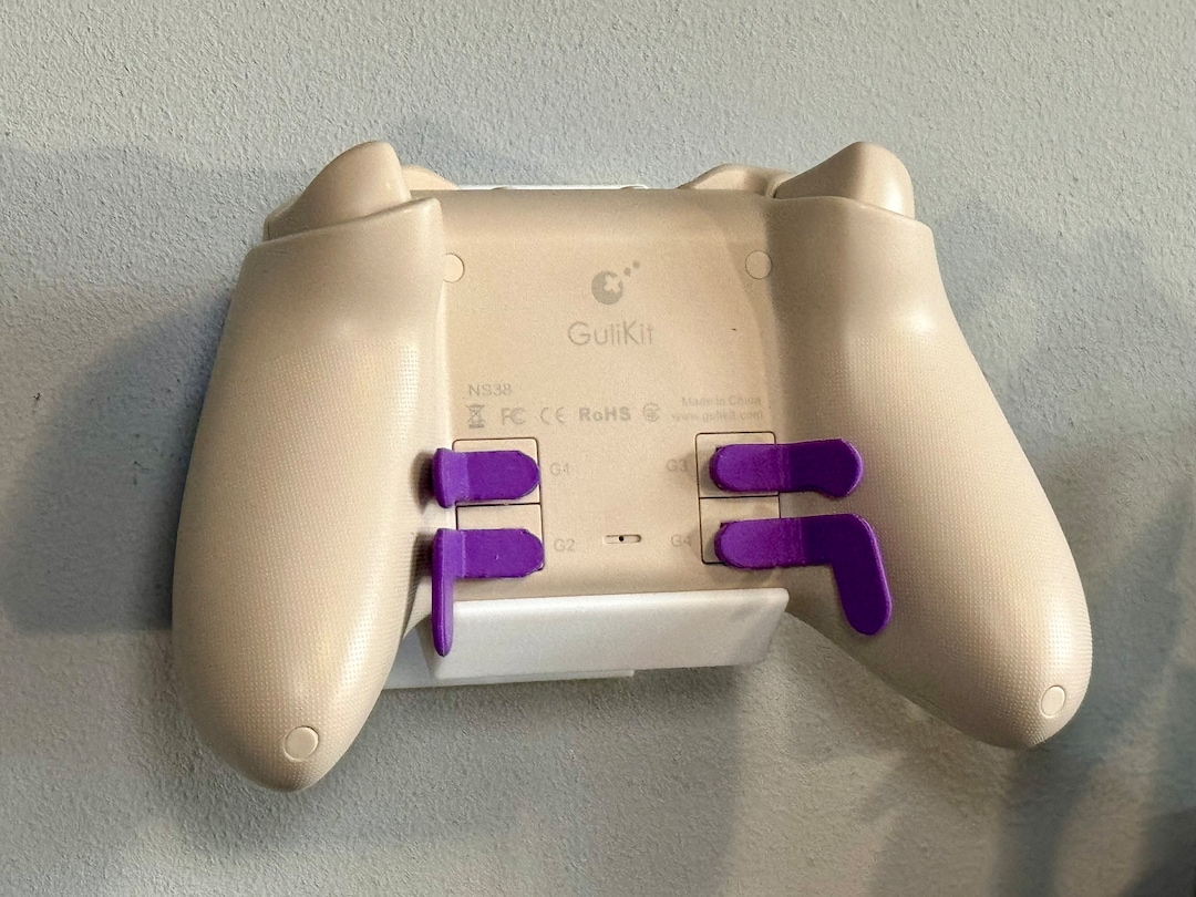 Image showcasing Custom Ergonomic Back Paddles for Gulikit King Kong 3 Pro & Max - 3D ...