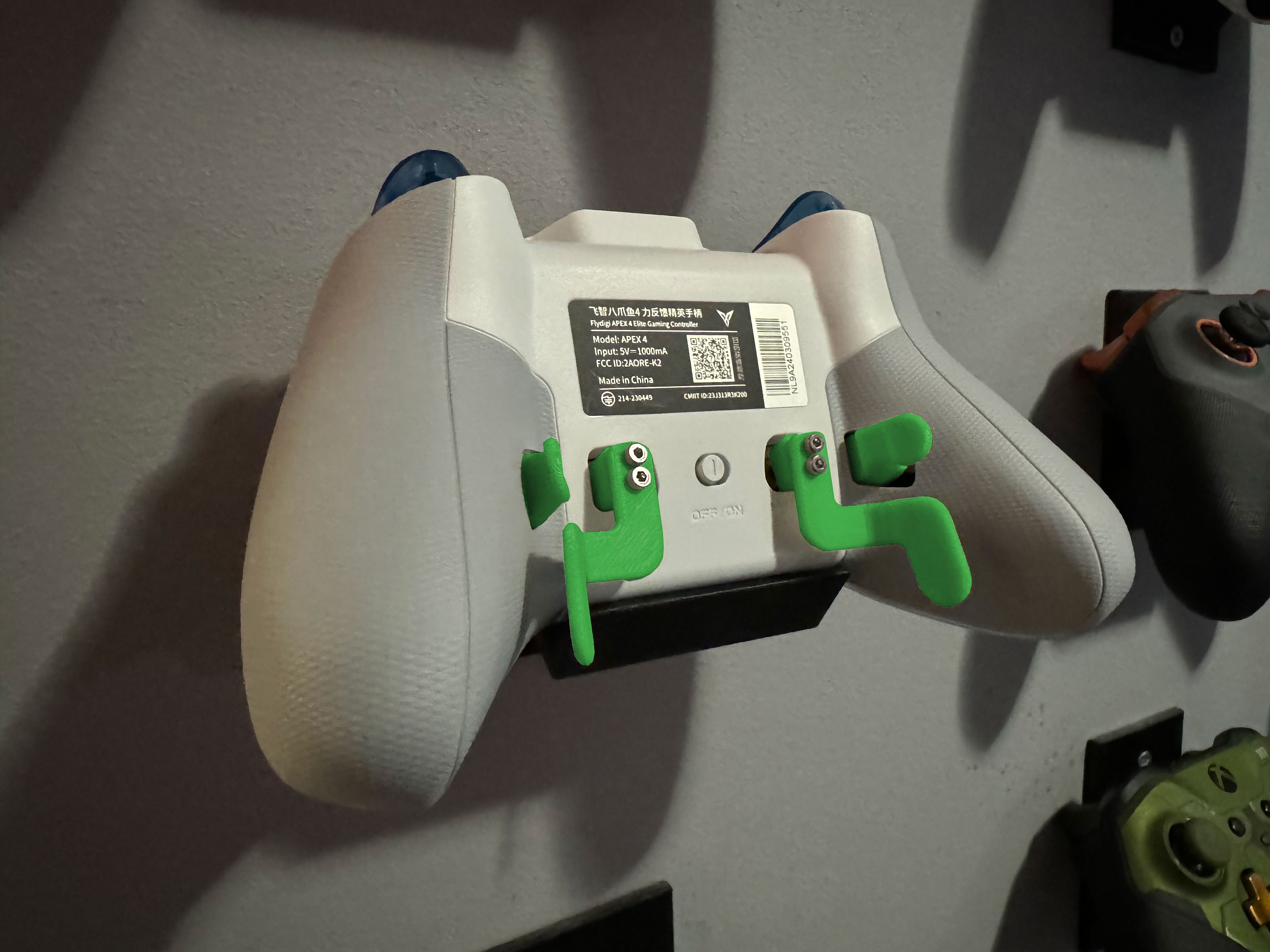 apex 周辺機器　パドル Flydigi Apex 4 用カスタム人間工学バックパドル - 3D プリント