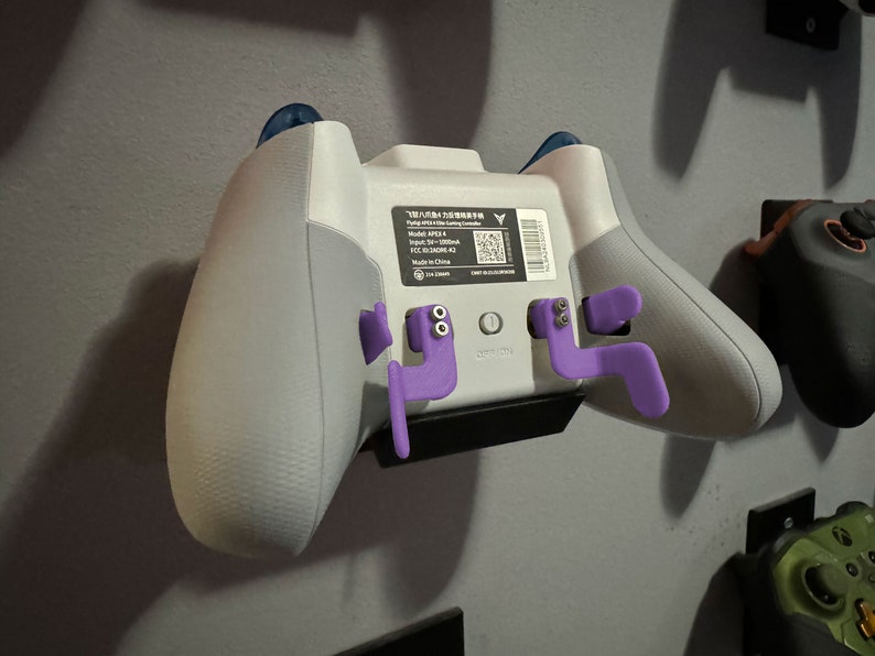 Custom Ergonomic Back Paddles for Flydigi Apex 4 3D Printed Controller Mod Choose Your Color image 4