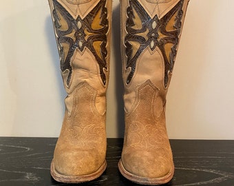 Vintage Miss Capezio Cowboy Boots Size 9M