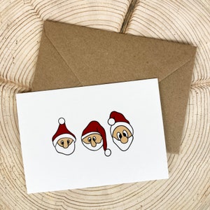 Weihnachtskarte, Nikolaus, Postkarte A6, Weihnachten