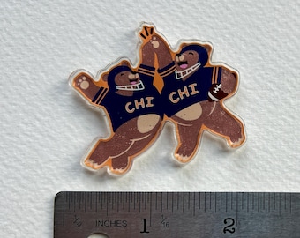 Hi-Five Chi Bears 2 inch Magnet