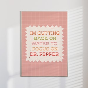 Pepper Print | Matte Vertical Posters, Preppy Dorm Poster, Green Retro Wall Art, Trendy Wall Print, Pepper Art, Printed y2k Posters