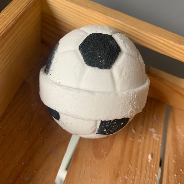 Football bath bomb